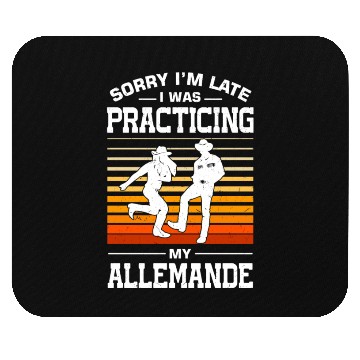 Discover Western Square Dancing Design for a Square Dancer Mouse Pads