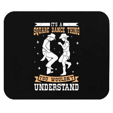 Discover Western Square Dancing Design for a Square Dancer Mouse Pads