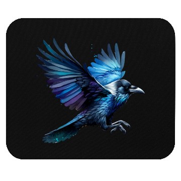 Discover Raven in Flight Mouse Pads
