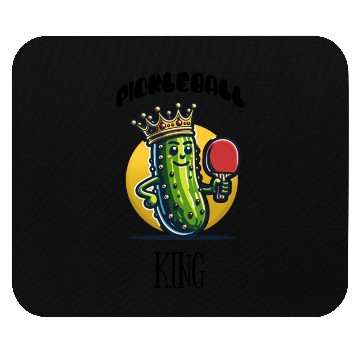 Discover Pickleball King Mouse Pads