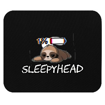 Discover Sleepyhead funny meme sloth Mouse Pads