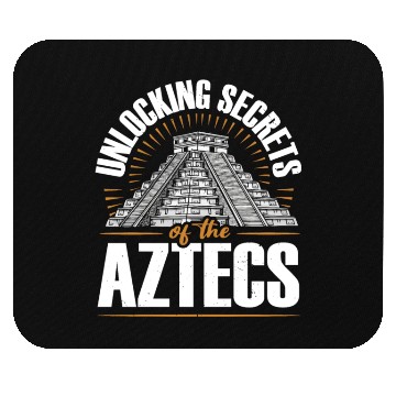 Discover Aztec Pyramid Mayan Indigenous Mexican Aztec Mouse Pads