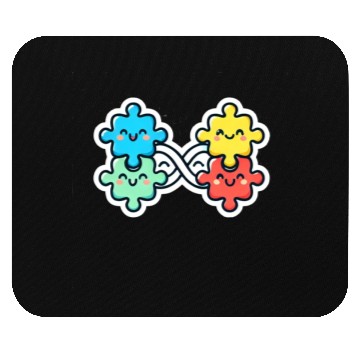 Discover Neurodiversity is cute Mouse Pads