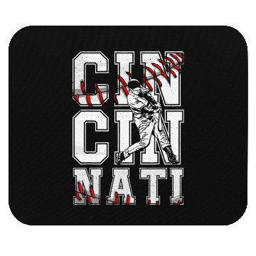 Discover Cincinnati Baseball Lover Met At Game Day Mouse Pads