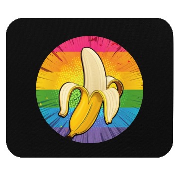 Discover LGBTQ Banana Mouse Pads