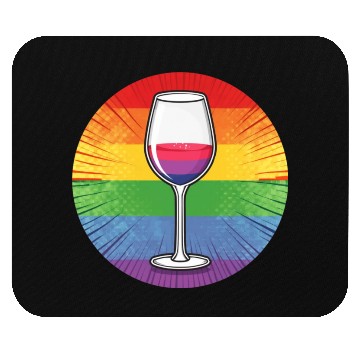 Discover LGBTQ Wine Mouse Pads