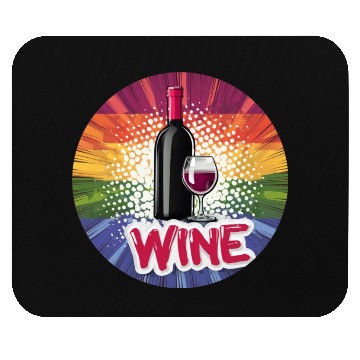 Discover LGBTQ Wine Mouse Pads