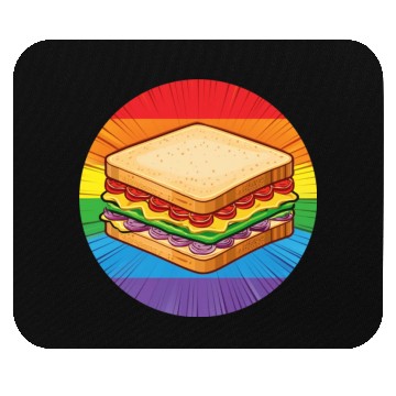 Discover LGBTQ Sandwich Mouse Pads