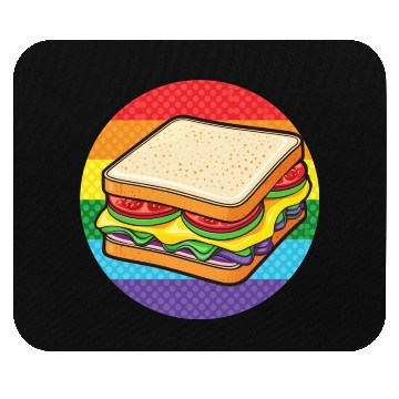 Discover LGBTQ Sandwich Mouse Pads