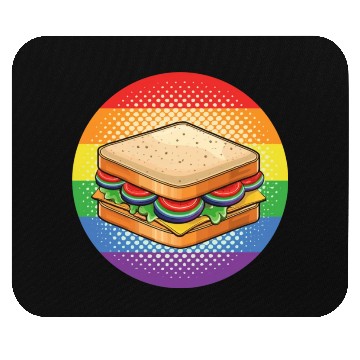 Discover LGBTQ Sandwich Mouse Pads