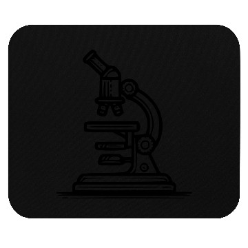 Discover Microscope Science Biology Vector path1 Mouse Pads