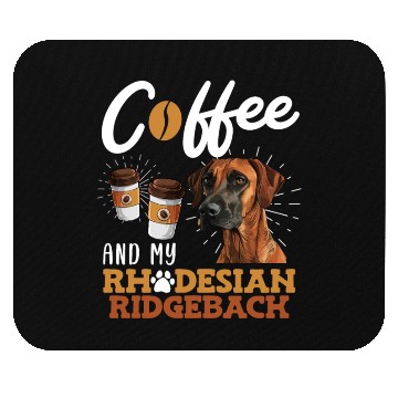 Discover Rhodesian Ridgeback and Coffee Ridgeback Mouse Pads