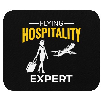 Discover Flight Attendant Aviation Cabin Crew Airline Staff Mouse Pads