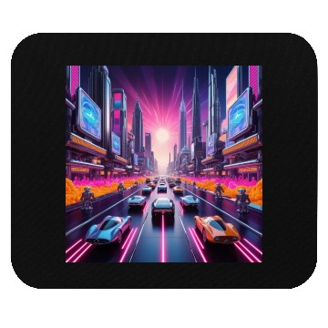 Discover Neon Nostalgia 2084 Mouse Pads