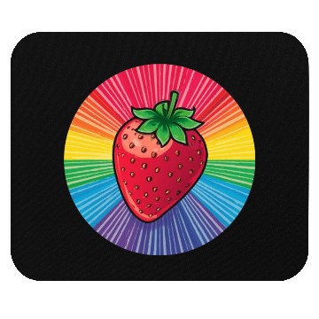 Discover LGBTQ Strawberry Mouse Pads
