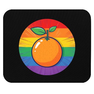Discover LGBTQ Orange Mouse Pads
