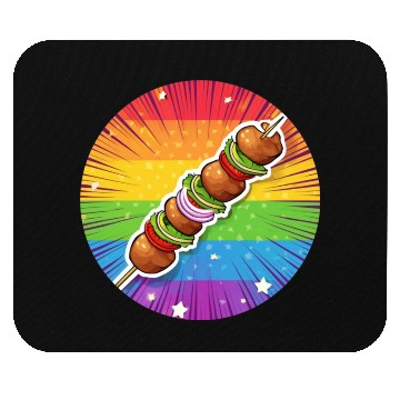 Discover LGBTQ Kebab Mouse Pads