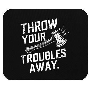 Discover Axe Throwing Enthusiasts Championship Precision Mouse Pads