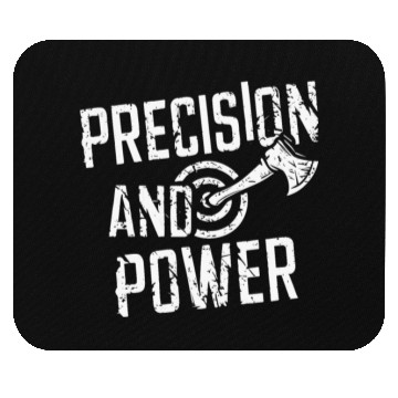 Discover Axe Throwing Enthusiasts Championship Precision Mouse Pads