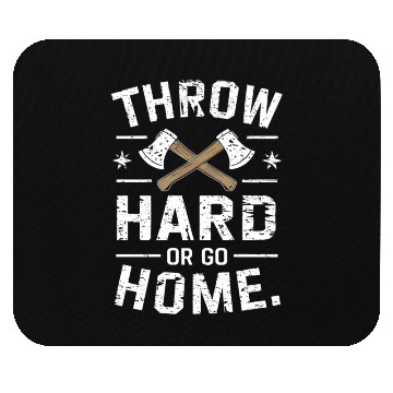 Discover Axe Throwing Enthusiasts Championship Precision Mouse Pads