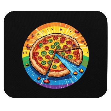 Discover LGBTQ Pizza Mouse Pads