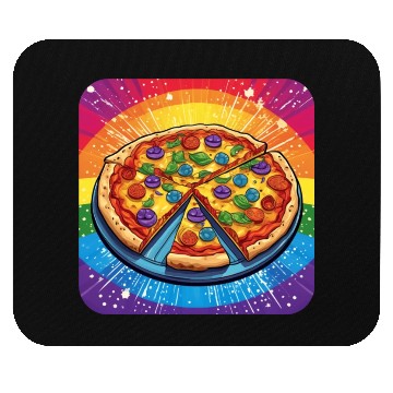 Discover LGBTQ Pizza Mouse Pads