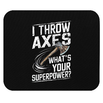 Discover Axe Throwing Enthusiasts Championship Precision Mouse Pads