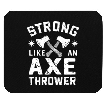 Discover Axe Throwing Enthusiasts Championship Precision Mouse Pads