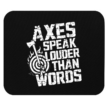 Discover Axe Throwing Enthusiasts Championship Precision Mouse Pads