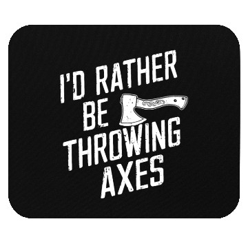 Discover Axe Throwing Enthusiasts Championship Precision Mouse Pads