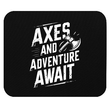 Discover Axe Throwing Enthusiasts Championship Precision Mouse Pads