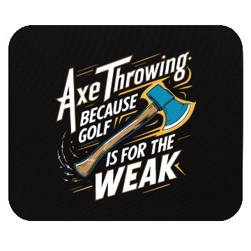 Discover Axe Throwing Enthusiasts Championship Precision Mouse Pads