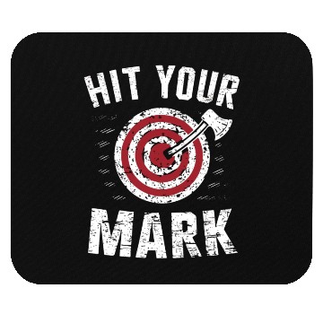 Discover Axe Throwing Enthusiasts Championship Precision Mouse Pads