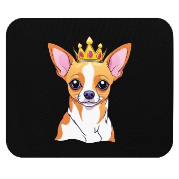 Discover "The crowned ones" - Chihuahua Mouse Pads