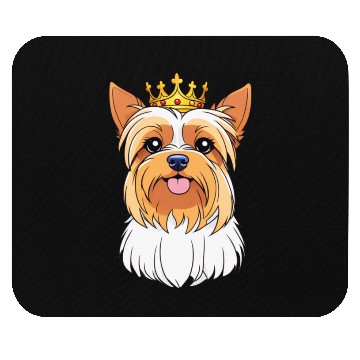 Discover "The crowned ones" - Yorkshire Terrier Mouse Pads