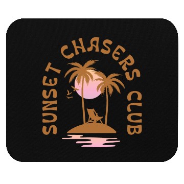 Discover Sunset Chasers Club Mouse Pads