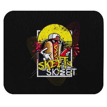 Discover Funny Hot Dog Lover Mouse Pads