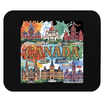 Discover CANADA Mouse Pads