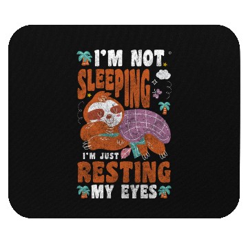 Discover Sleepyhead Rest Grumpy In The Morning Mouse Pads