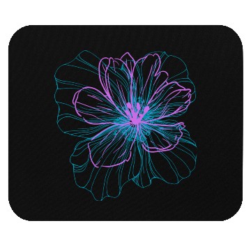 Discover hibiscus flower Mouse Pads