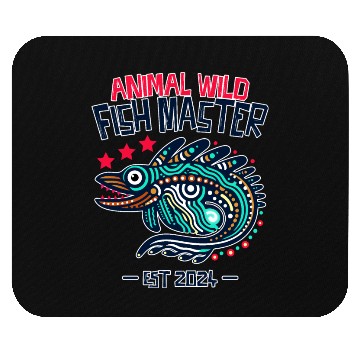 Discover Fish Master River Mouse Pads
