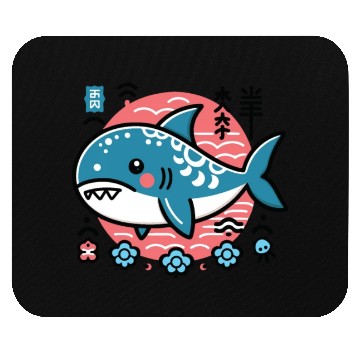 Discover Sleek Shark Mouse Pads