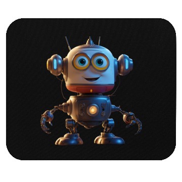 Discover Am a robot 2.0 Mouse Pads