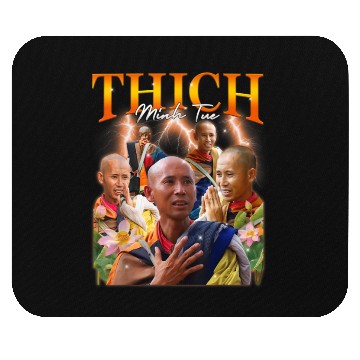 Discover Monk Thich Minh Tue Bootleg Mouse Pads