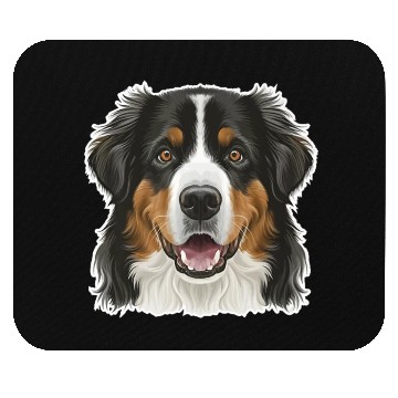 Discover Bernese Mountain Animal Lover Premium Mouse Pads