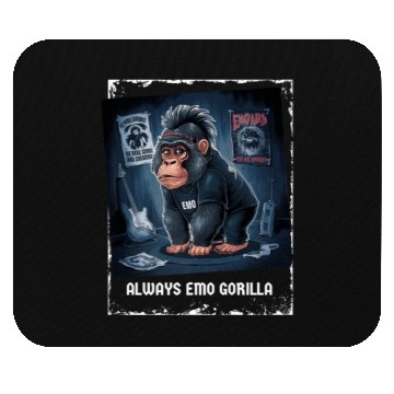 Discover Always emo gorilla admirers Premium Mouse Pads