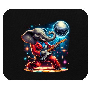 Discover Disco Ball Guitar Elephant Mouse Pads