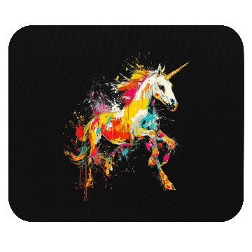 Discover Unicorn Rainbow Animal Zoo Mouse Pads