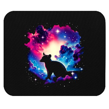 Discover Cool Kinkajou Galaxy Space Art Mouse Pads