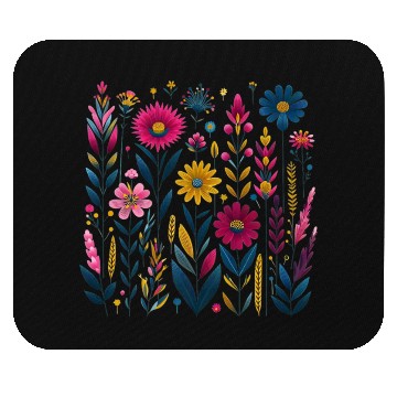 Discover Wildflower Vintage Summer Premium Mouse Pads